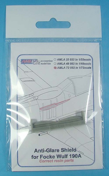 Anti Glare shield for Focke Wulf FW190A  AMLA72082