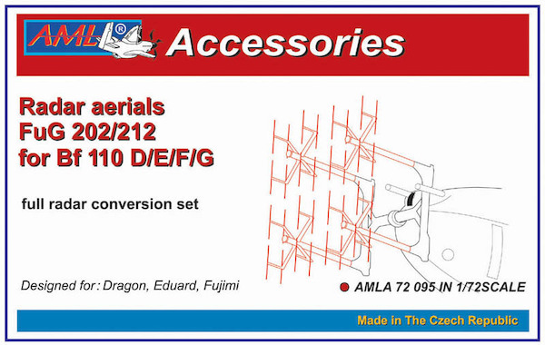 FuG202/212 radar Aerials for Messerschmitt BF110D/E/F/G AMLA72095