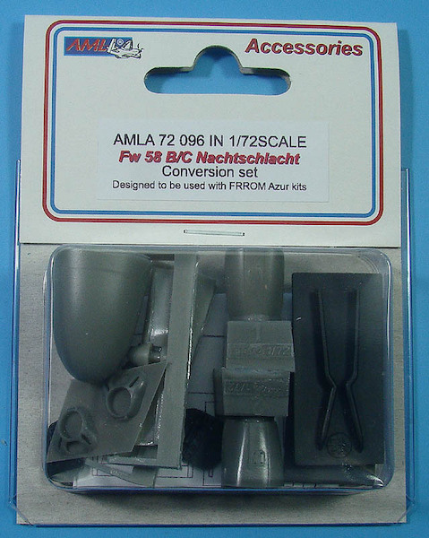 Focke Wulf FW58B/C Weihe Nachtschlacht conversion set (Fromm/Azur) AMLA72096