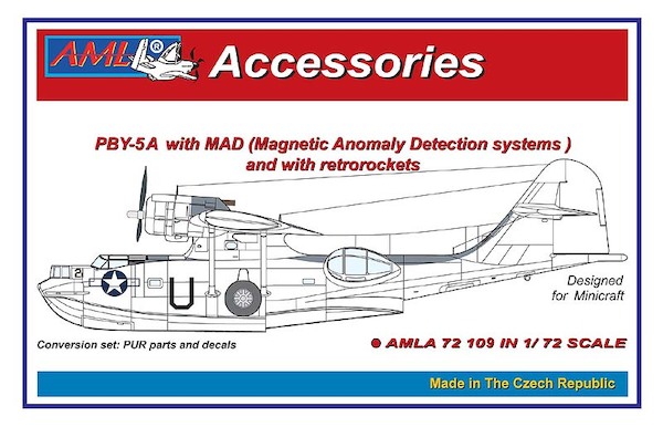 Consolidated PBY-5A Catalina with MAD (Academy)  AMLA72109