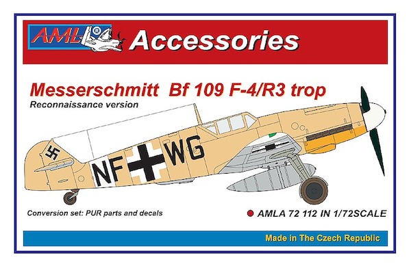 Messerschmitt Bf-109F-4/R3 Aufklarer (Academy) AMLA72112