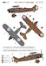 Fiat CR.32 CN night exhausts (Italeri, Supermodell)  AMLA72117