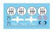 Fiat CR.32 CN night exhausts (Italeri, Supermodell)  AMLA72117