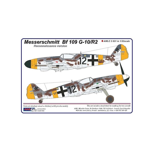Messerschmitt BF109G-10/R2 recce version AMLC32-031