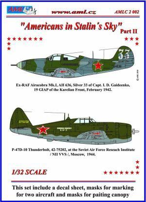 Airacobra MK1 and P47D-10 Thunderbolt Americans in Stalins sky part 2  AMLC3202