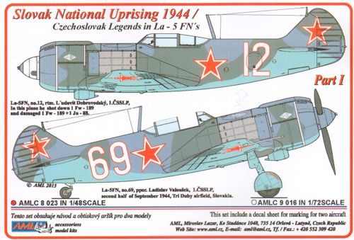 Slovak National uprising 1944, Czechoslovak legends in the LA5FN part 1 AMLC4-012