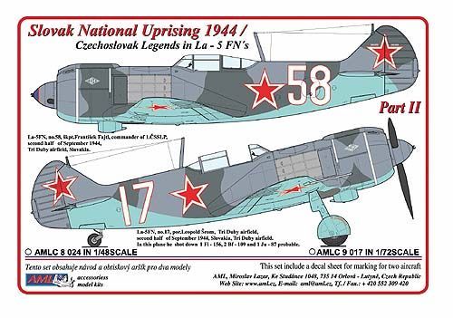 Slovak National uprising 1944, Czechoslovak legends in the LA5FN part 2 AMLC4-014