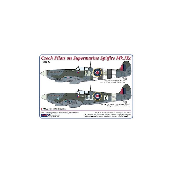 Czechoslovak pilots on Supermarine Spitfire MKIXc Part 2 AMLC4-027