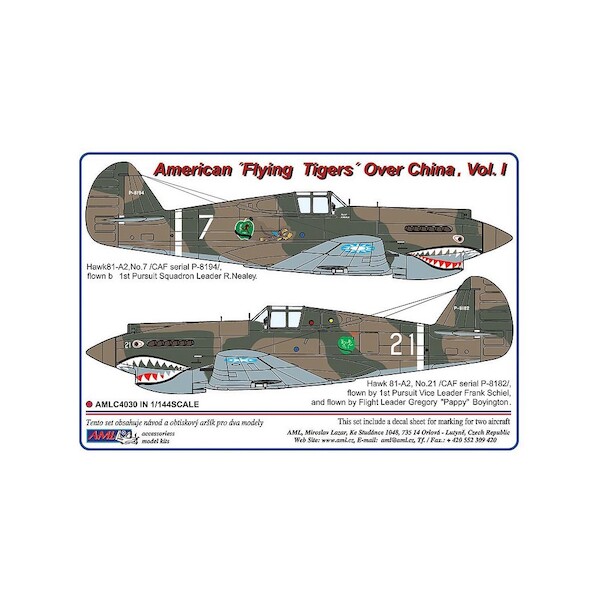 American Flying Tigers over China Vol1  AMLC4-030