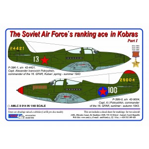 Soviet Air Force's ranking ace Alexander Pokryshkin in Kobra's  AMLC48-014