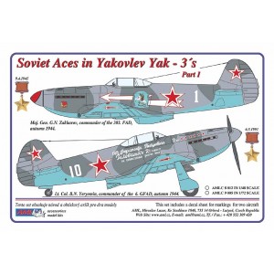 Soviet Aces in Yakovlev Yak3s Part I  AMLC9-005