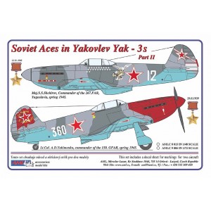 Soviet Aces in Yakovlev Yak3s Part II  AMLC9-006