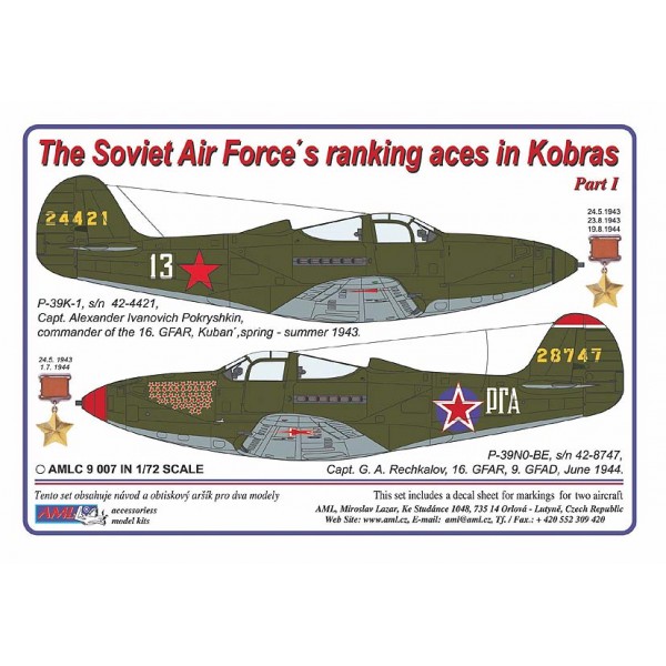 Soviet Air force ranking aces in Kobra's Part 1  AMLC9-007