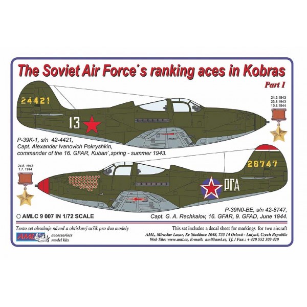 Soviet Air force ranking aces in Kobra's Part 1 AMLC9-007