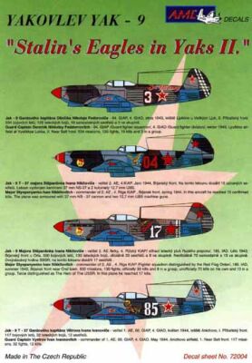 Stalin`s Eagles in Yaks II. (Yak9)  AMLD48001