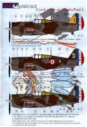 P36/H75A-1 Part 1 "French Pilots on Hawks"  AMLD48003