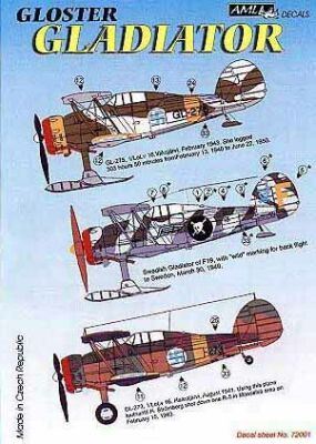 Gloster Gladiator (Finnish AF)  AMLD72001