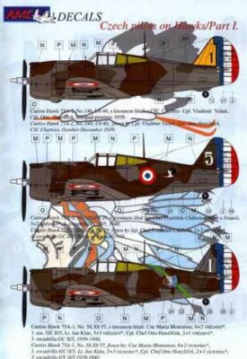 P36/H75A-1 Part 1" Czech Pilots on Hawks"  AMLD72006