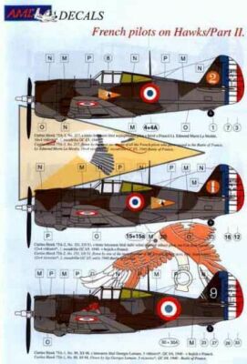 P36/H75A-1 Part 2 "French Pilots on Hawks" AMLD72007