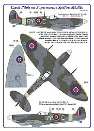 Czech Pilots on Spitfire MKIX''s AMLD72041