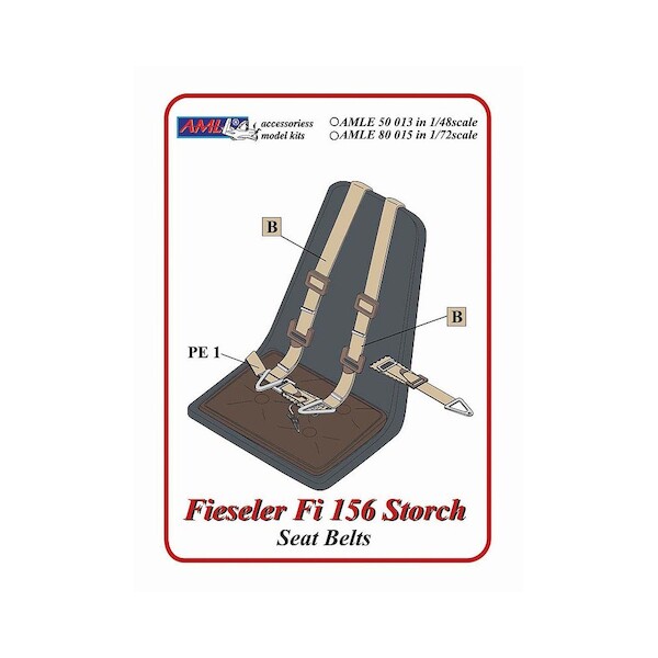 Seatbelts Fieseler Fi156 Storch AMLE30-010
