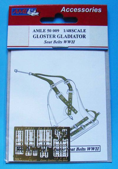 Seatbelts Gloster Gladiator  AMLE50-009