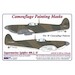 Camouflage Painting masks Spitfire Mk.I/II "B" scheme patterns AMLM33004