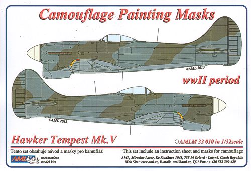 Camouflage Painting masks Tempest MKV AMLM33010