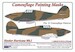 Camouflage Painting masks Hawker Hurricane MK1 "A" scheme patterns AMLM33016