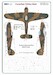 Camouflage Painting masks Hawker Hurricane MK1 Fabric Wings "B" scheme patterns AMLM33017