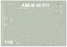 Camouflage Painting masks Spitfire Mk I/II "B" scheme patterns AMLM49011