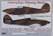 Camouflage Painting masks Hawker Hurricane MK1 - fabric Wing (A Camouflage) AMLM49018