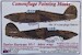 Camouflage Painting masks Hawker Hurricane MK1 - fabric Wing (B Camouflage) AMLM49019