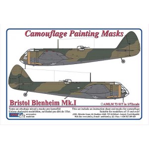 Camouflage Painting masks Bristol Blenheim MK1 (Classic Airframe) AMLM49020
