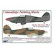Camouflage Painting masks Hawker Hurricane MKII (A Camouflage) AMLM49031