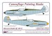 Camouflage Painting masks Messerschmitt BF109E (JG5) AMLM73008