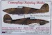 Camouflage Painting masks Hawker Hurricane MK1 - fabric Wing (A Camouflage) (Airfix) AMLM73014