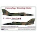 Camouflage Painting masks F111A Aardvark (Hasegawa) AMLM73040