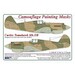 Camouflage Painting masks Curtiss Tomahawk MKIIB (Airfix) AMLM73035