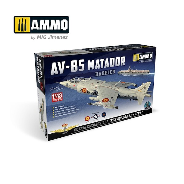 Harrier AV-8S Matador Spanish, US, British Version  AMMO-8505