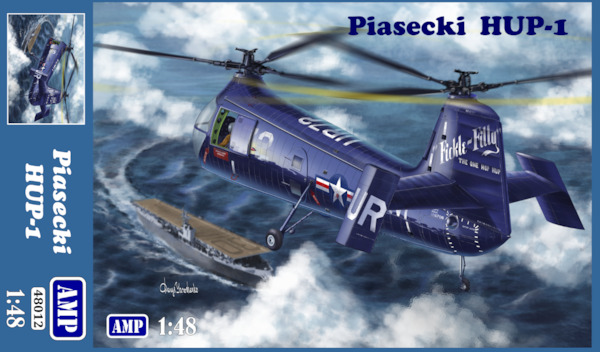 Piasecki HUP-1  with 3D printed detail parts  48012R