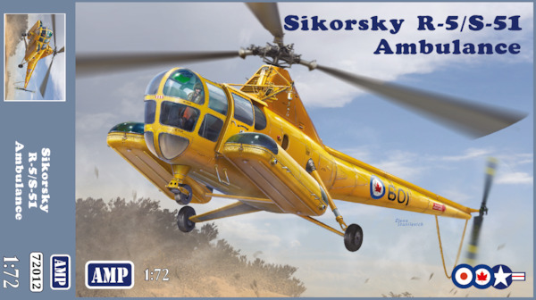 Sikorsky R-5/S-51 (USAF ambulance RCAF, USAF, RAF) 72012