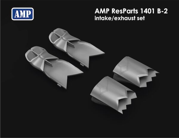 B2 Spirit Intake / Exhaust set ((Academy)  AMP1401