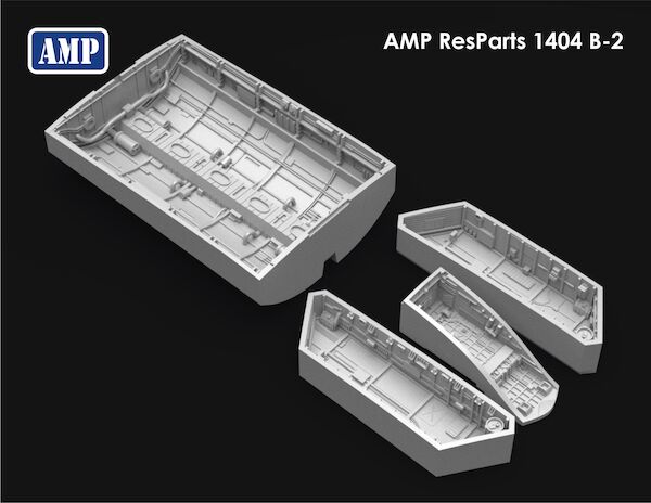 B2 Spirit Wheel bays and Bomb Bay ((Academy) AMP1404