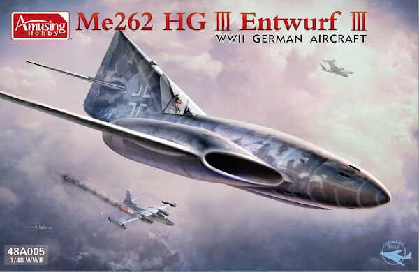 Messerschmitt Me262 HGIII "Entwurf III"  48A005