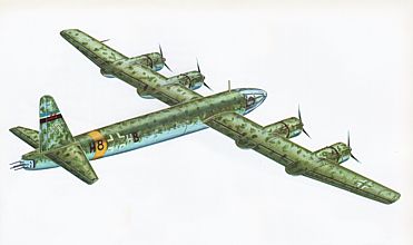 Blohm & Voss Bv.P.184.02  Long range steel-made bomber (bonus EF128, HS.P122, BV.P204, Me Libelle)  AA-4084