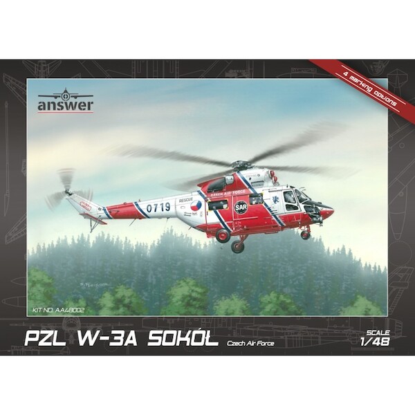 PZL W3A Sokol 'Czech Air Force' (4 markings) AA48002