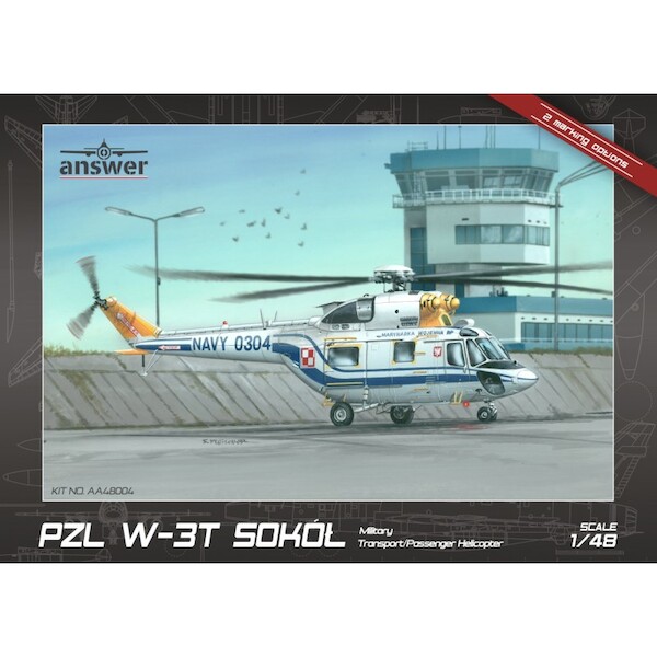 PZL W3T Sokol 'Polish Navy transport helicopter' (2 markings). AA48004