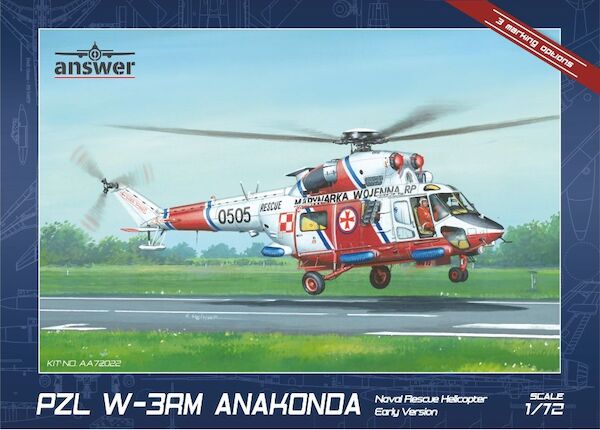 PZL W-3RM Anakonda Naval Resue Helicopter AA72022