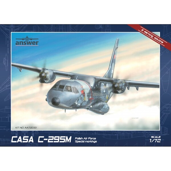 Casa C-295M (Polish Air Force Special Markings) (BACK IN STOCK)  AA72033